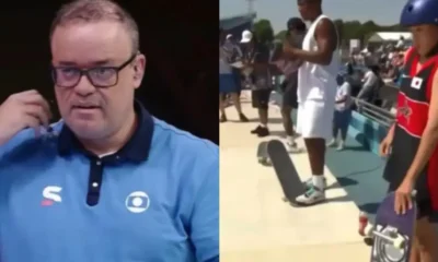 Narrador da Globo chama atleta olimpico de ‘demonio e