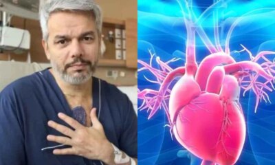 Otaviano Costa cai no choro ao relembrar cirurgia de emergencia