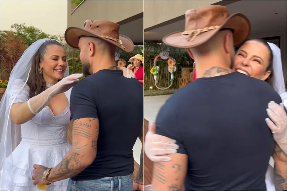 Paolla Oliveira encanta ao surgir de noiva e Diogo Nogueira se manifesta: ‘dia de festejar’ 31 Paolla Oliveira encanta ao surgir de noiva e Diogo Nogueira