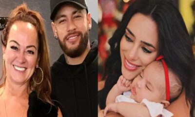 Rixa com Bruna Biancardi Esta foi a reacao da mae
