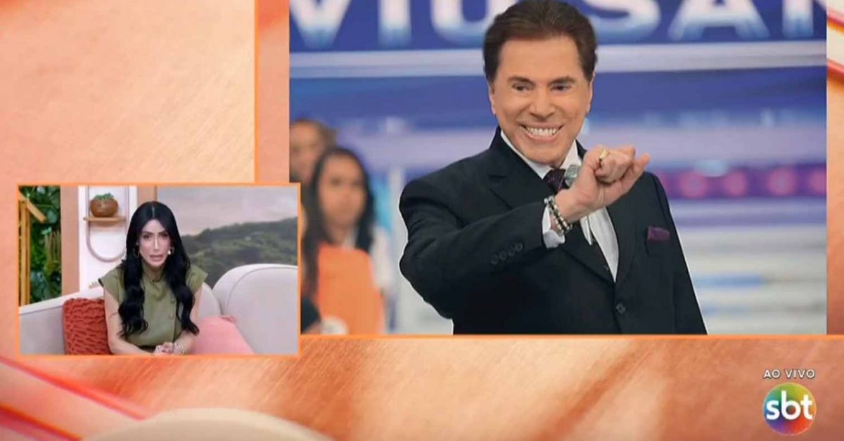 SBT quebra o silêncio sobre internação de Silvio e pronunciamento é feito no programa 'Chega Mais' 31 SBT quebra o silencio sobre internacao de Silvio e pronunciamento