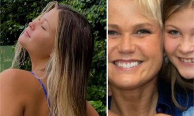 Sobrinha de Xuxa aparece em momento intimo com o namorado