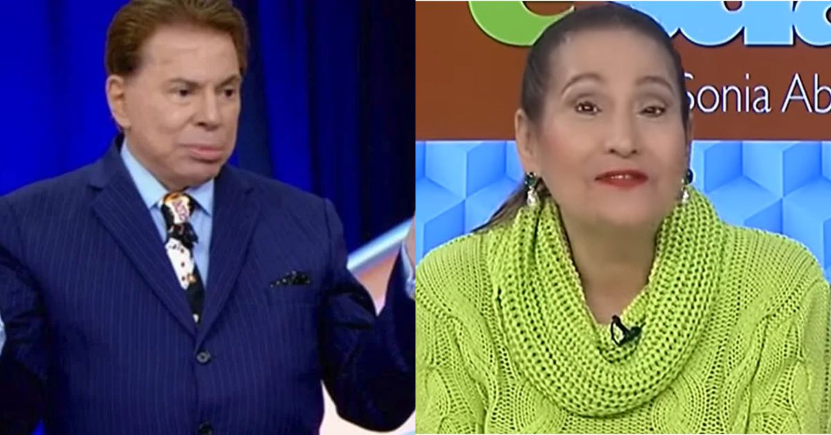 Sonia Abrao comete gafe e diz que Silvio Santos esta