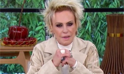Video Ana Maria Braga reclama ao vivo da Globo mas