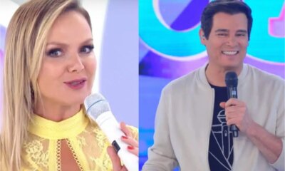 Video Celso Portiolli faz piada com Eliana e revela o