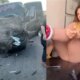 Video MC Melody sofre acidente e carro fica totalmente destruido