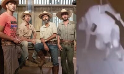 Video mostra ator de Pantanal cambaleando antes de morrer em