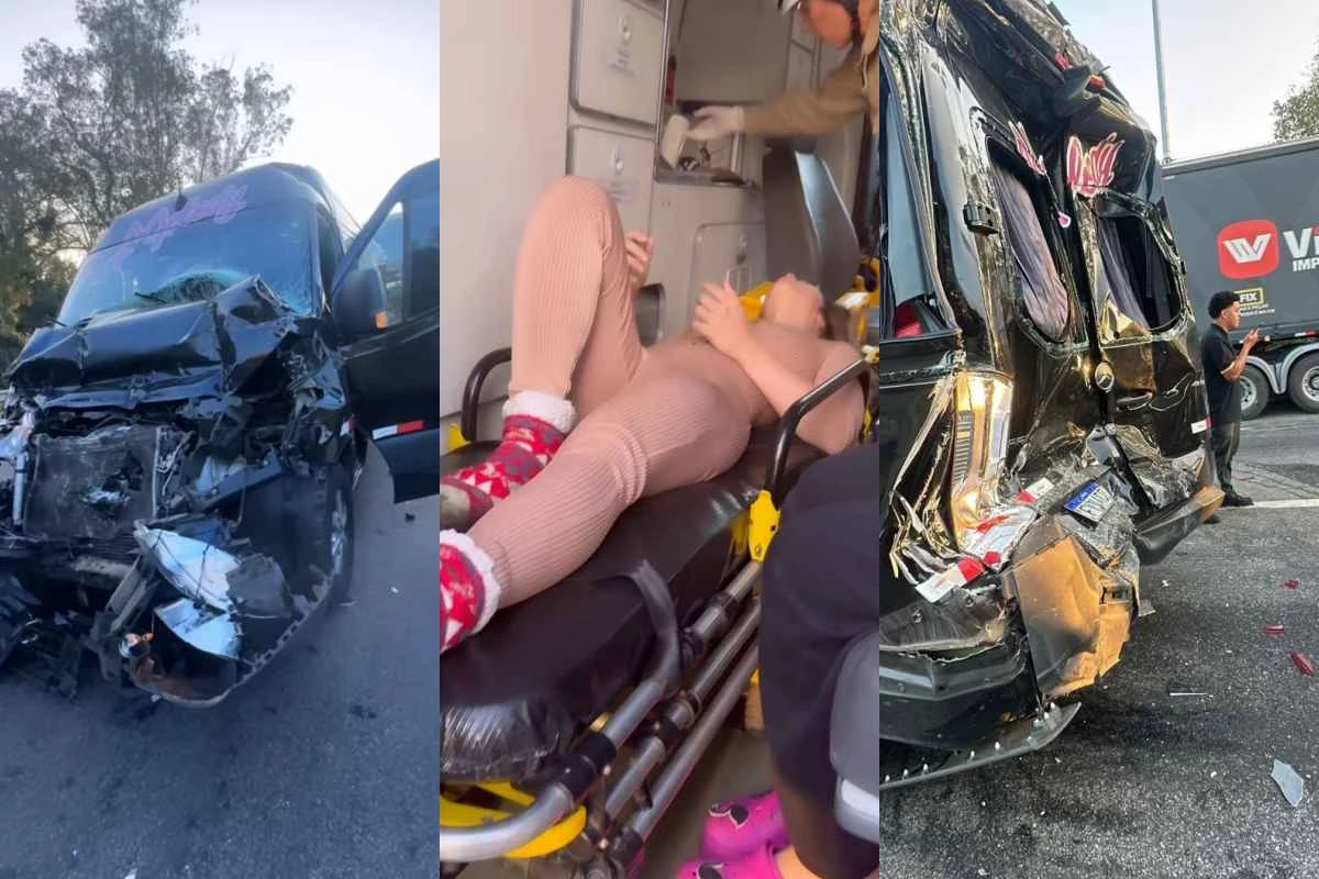 Vídeo – Melody é socorrida por ambulância após sofrer acidente e desabafa: ‘Estou com muita dor’ 31 Video – Melody e socorrida por ambulancia apos sofrer acidente