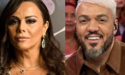 Viviane Araujo e jogada contra a parede em entrevista e
