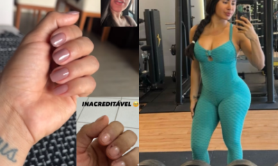Isabelle Nogueira mostra antes e depois de mau hábito que adquiriu no BBB 24