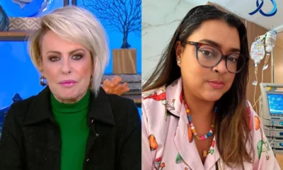 Ana Maria Braga manda recado ao vivo na Globo