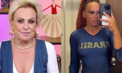 Ana Maria Braga surpreende com convite para Rebeca Andrade voces
