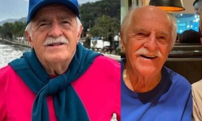 Aos 91 anos foto de Ary Fontoura com novinho viraliza