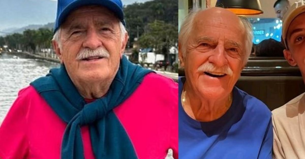 Aos 91 anos foto de Ary Fontoura com novinho viraliza