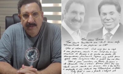 Apos falecimento de Silvio Santos Ratinho decide revelar carta que