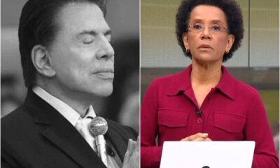Apresentadora da Globo ‘trava ao anunciar morte de Silvio Santos