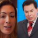 Atriz detalha como foi cerimonia de despedida de Silvio Santos