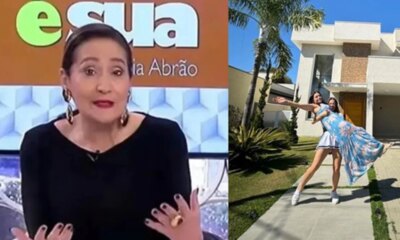 Beatriz Reis ostenta mansao milionaria mas Sonia Abrao destaca ‘falta