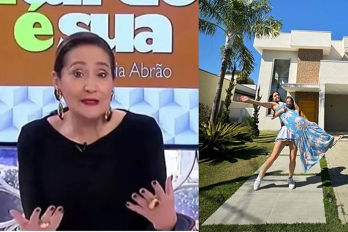 Beatriz Reis ostenta mansao milionaria mas Sonia Abrao destaca ‘falta