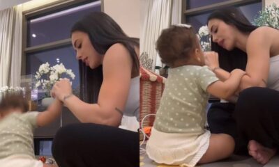 Bruna Biancardi vive perrengue com Mavie e abandona tarefa com
