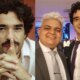 Caio Blat surge em clique raro com o filho Antonio