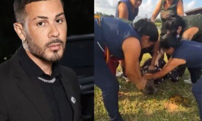 Carlinhos Maia esclarece polemica sobre fezes no rosto de influencer