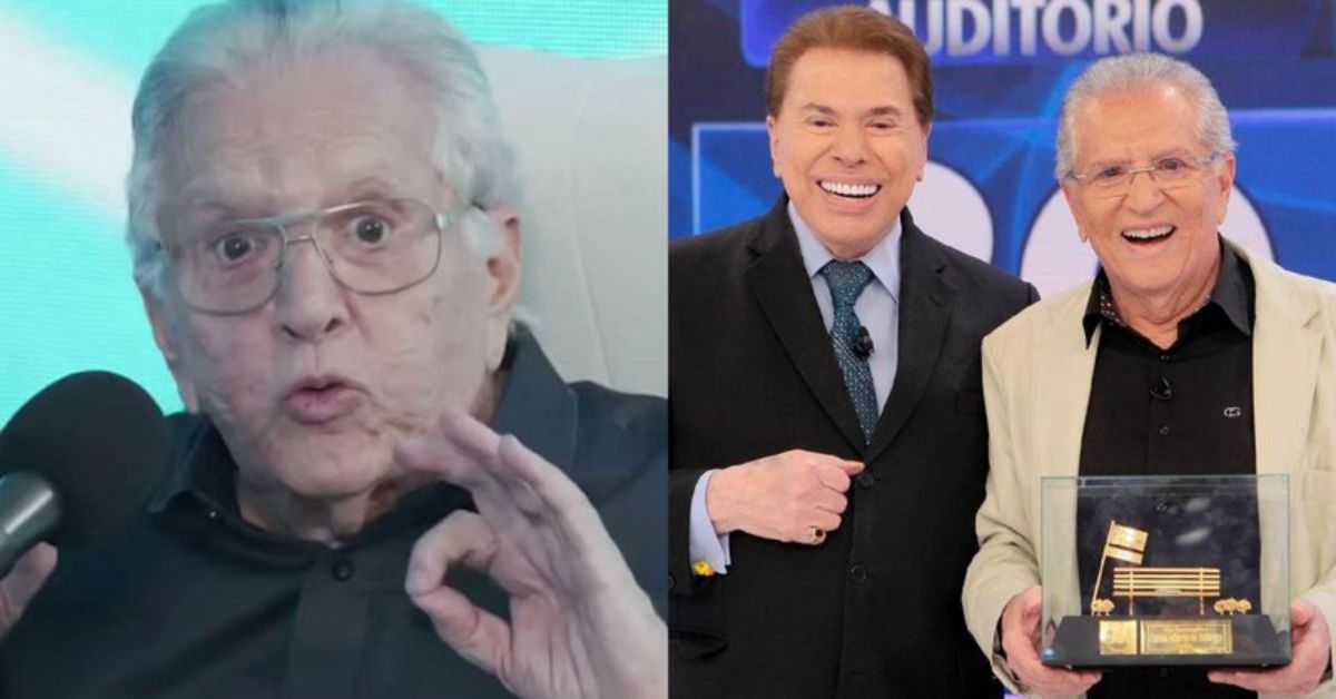 Carlos Alberto revela motivo de briga com Silvio Santos: "11 anos sem falar" 31 Carlos Alberto revela motivo de briga com Silvio Santos 11