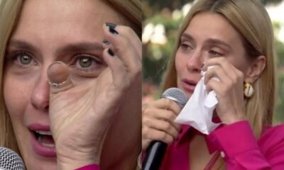 Carolina Dieckmann chora a morte de pessoa proxima e desaba