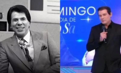 Celso Portiolli aparece ao vivo apos falecimento de Silvio Santos