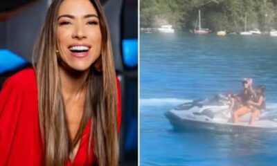 Com Silvio Santos internado Patricia Abravanel e flagrada em festa