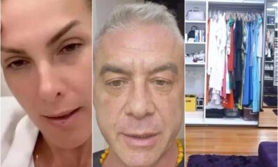 Detalhe no quarto que Ana Hickmann dividia com Alexandre Correa