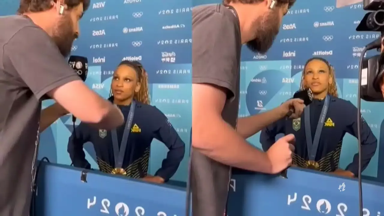 Diogo Defante toma atitude inesperada com Rebeca Andrade e