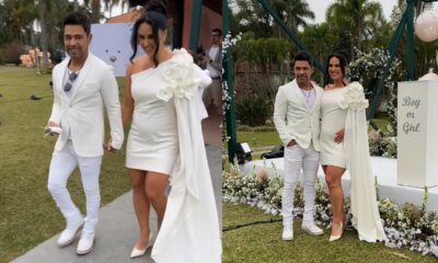 Enfim casados Cha de revelacao de Zeze e Graciele termina