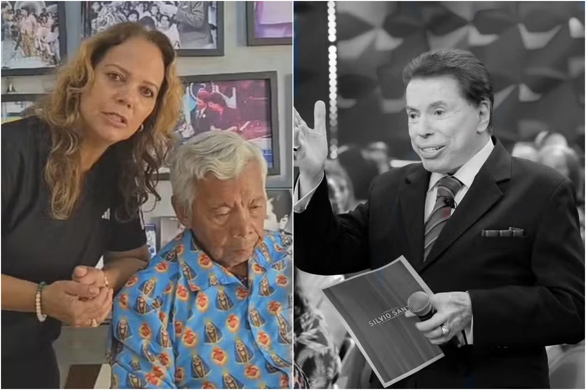 Esposa de Roque fala sobre reação do marido ao saber da morte de Silvio Santos: ‘Ele ficou paralisado’ 31 Esposa de Roque fala sobre reacao do marido ao saber