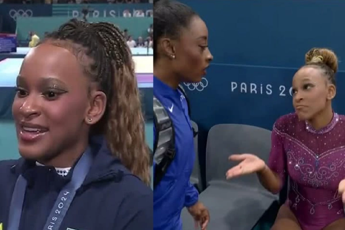 Esse foi o convite que Rebeca Andrade fez a Simone Biles: ‘lá em casa’ 31 Esse foi o convite que Rebeca Andrade fez a Simone