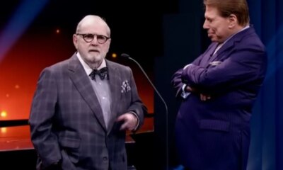 Este e o encontro de Jo Soares e Silvio Santos