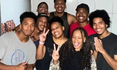 Estes sao os irmaos da ginasta Rebeca Andrade o mais