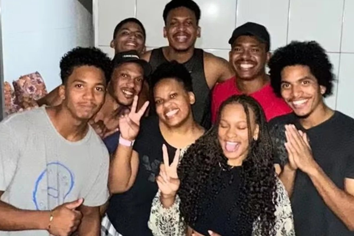Estes sao os irmaos da ginasta Rebeca Andrade o mais