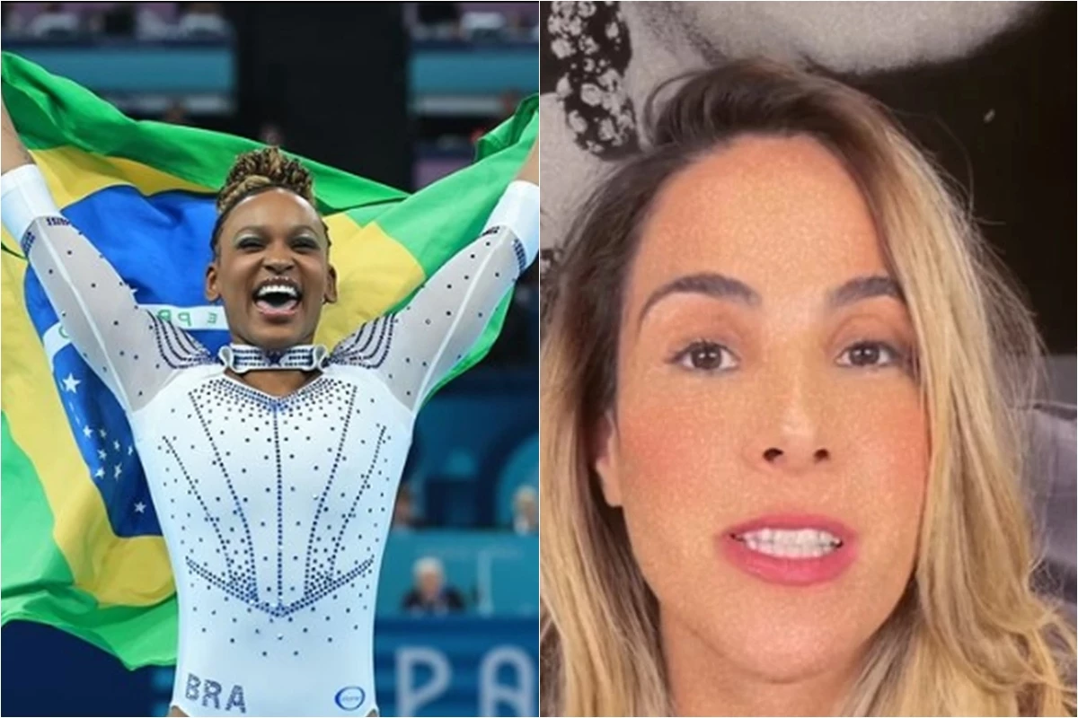 Famosos tietam Rebeca Andrade, e comentário de Wanessa não passa despercebido 33 Famosos tietam Rebeca Andrade e comentario de Wanessa nao passa