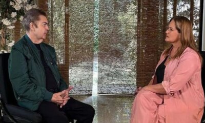 Faustao retorna a Globo e presta homenagem a Silvio Santos
