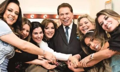 Filhas de Silvio Santos mostram simpatia ao publico e imprensa