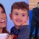 Filho de Patricia Abravanel vence competicao de tenis e chora