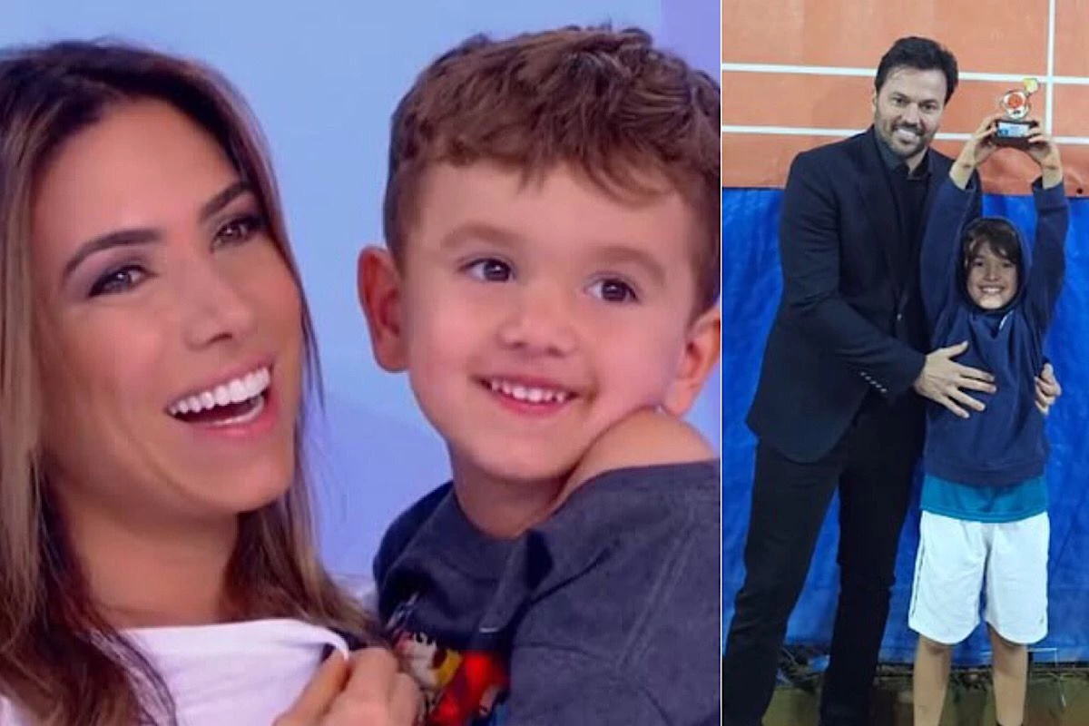 Filho de Patrícia Abravanel vence competição de tênis e chora ao homenagear Silvio Santos: ‘Para o vovô Senor’ 31 Filho de Patricia Abravanel vence competicao de tenis e chora