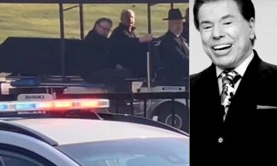 Funcionarios de Silvio Santos Jose e Raimunda compareceram ao sepultamento