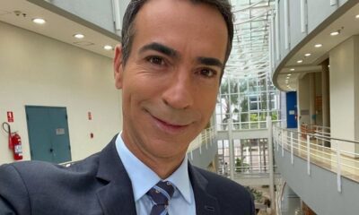 Gente como a gente Cesar Tralli exala simplicidade ao compartilhar