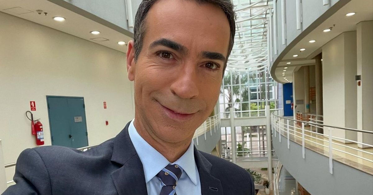 Gente como a gente Cesar Tralli exala simplicidade ao compartilhar