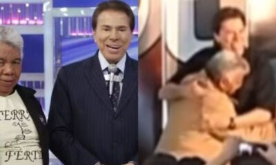 Incrivel lembranca de Roque ao lado de Silvio Santos gera