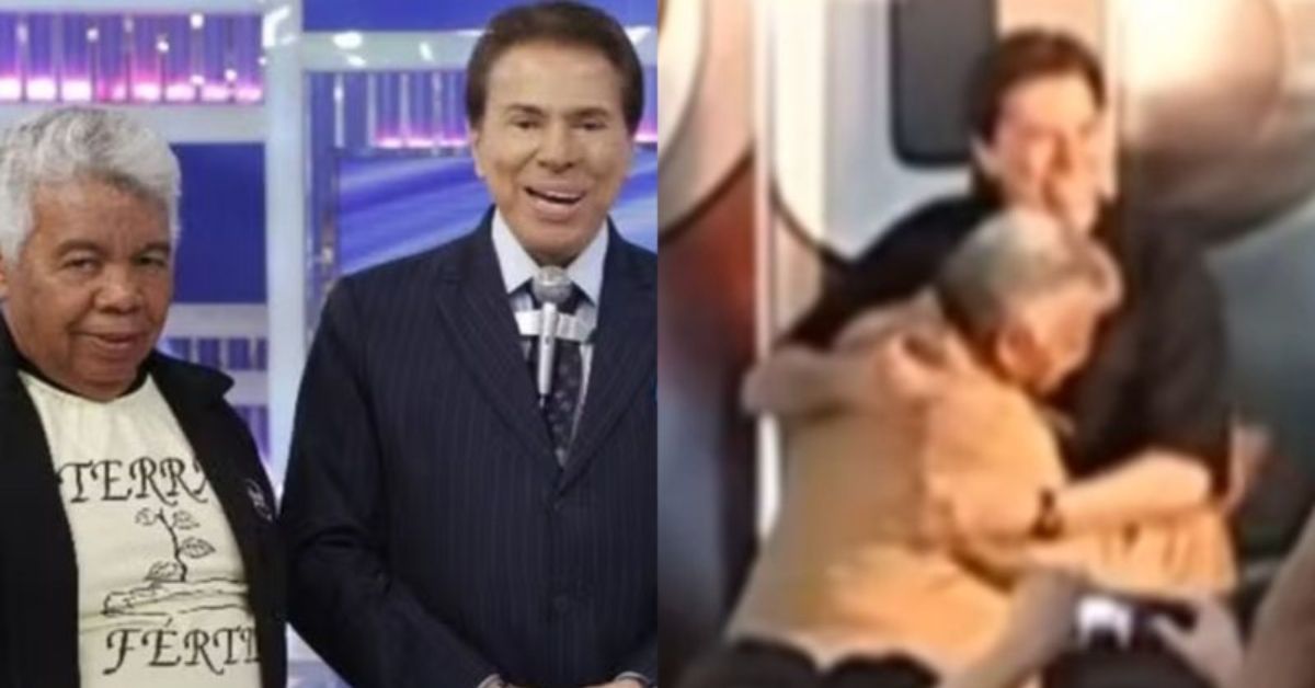 Incrivel lembranca de Roque ao lado de Silvio Santos gera