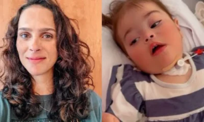 Leticia Cazarre esclarece momento da filha sem respirador ‘Treinando