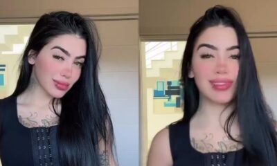 MC Mirella mostra nova cinturinha apos cirurgias plasticas